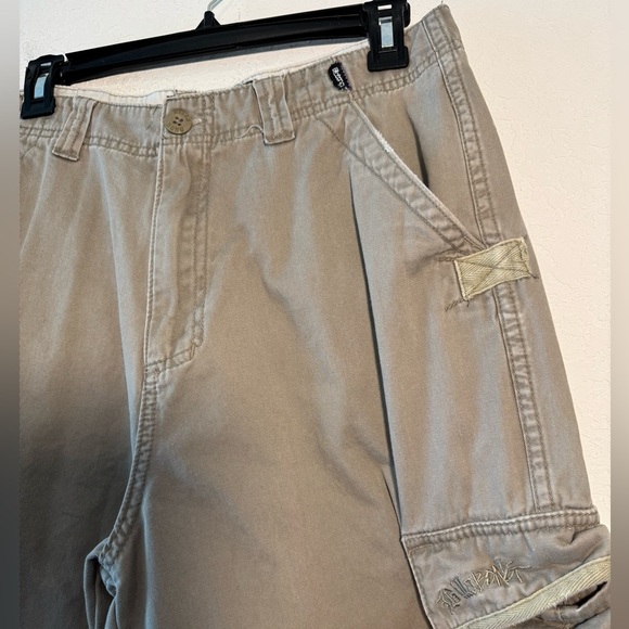 Billabong Y2K Vintage Cargo Skate Surf Baggy Workwear Shorts Mens Size 30 - Picture 5 of 11